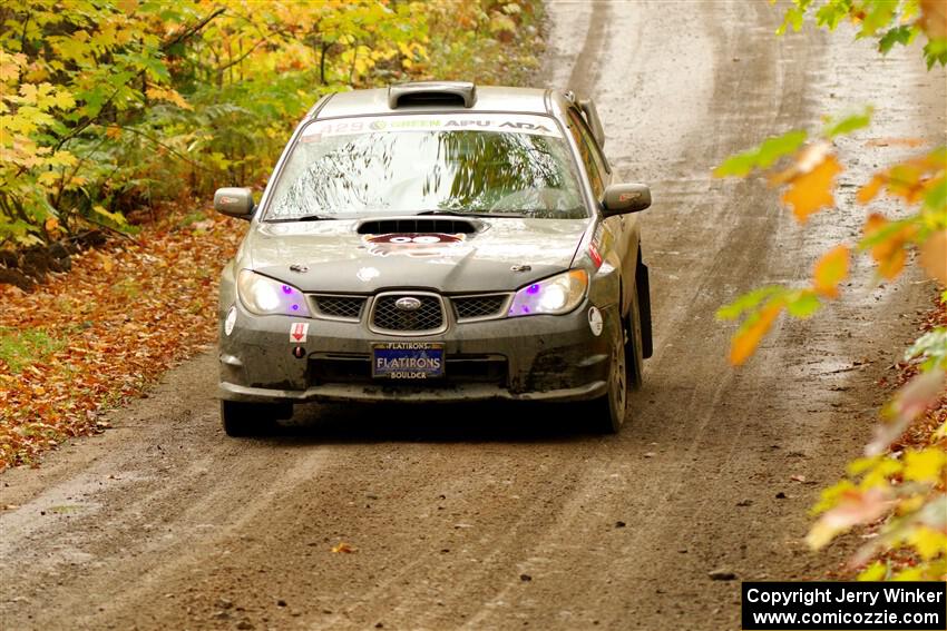 Scott Crouch / Ryan Scott Subaru WRX on SS13, Trouble.