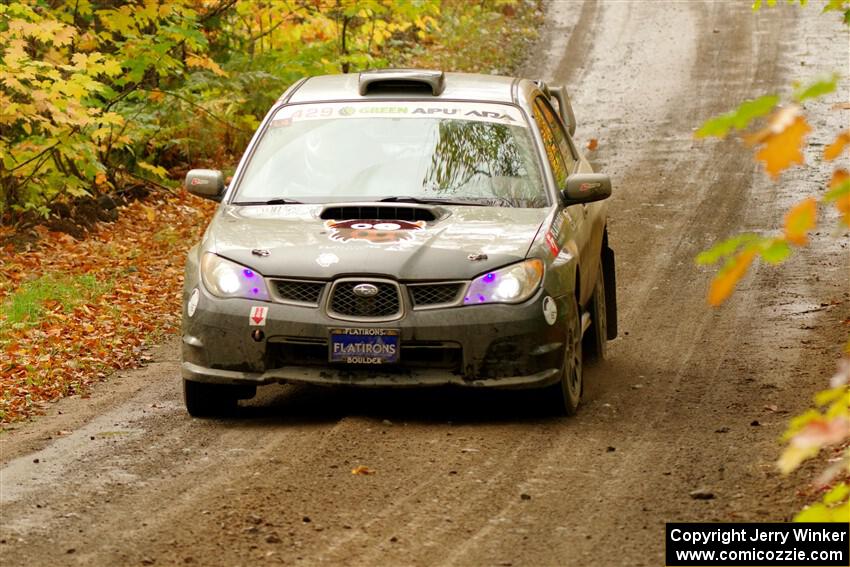 Scott Crouch / Ryan Scott Subaru WRX on SS13, Trouble.