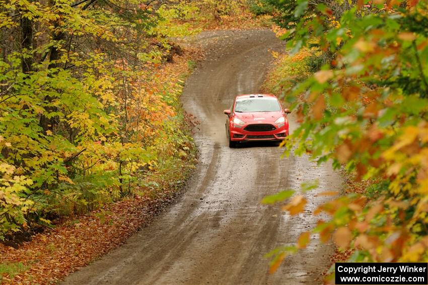 Sean Donnelly / Zach Pfeil Ford Fiesta ST on SS13, Trouble.