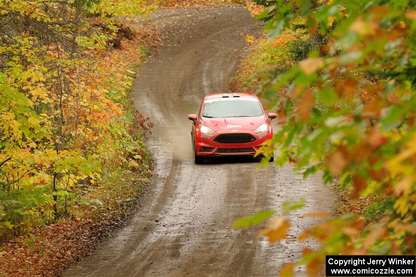 Sean Donnelly / Zach Pfeil Ford Fiesta ST on SS13, Trouble.