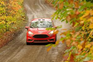 Sean Donnelly / Zach Pfeil Ford Fiesta ST on SS13, Trouble.