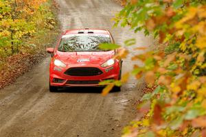 Sean Donnelly / Zach Pfeil Ford Fiesta ST on SS13, Trouble.