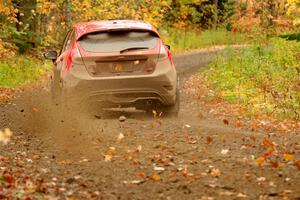 Sean Donnelly / Zach Pfeil Ford Fiesta ST on SS13, Trouble.