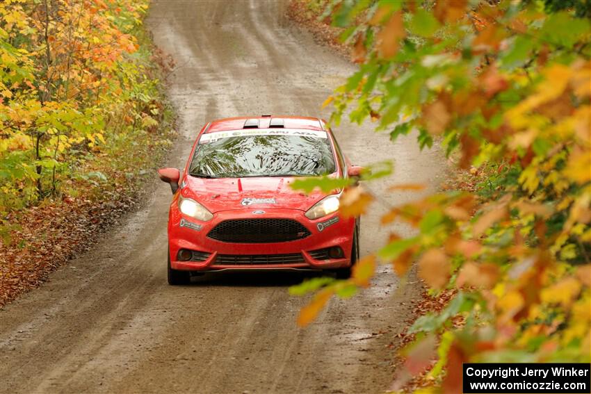 Sean Donnelly / Zach Pfeil Ford Fiesta ST on SS13, Trouble.