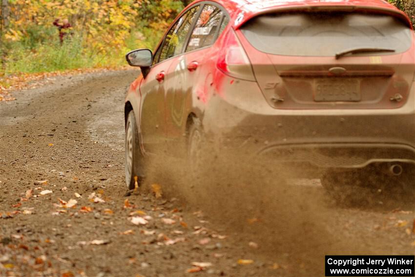 Sean Donnelly / Zach Pfeil Ford Fiesta ST on SS13, Trouble.