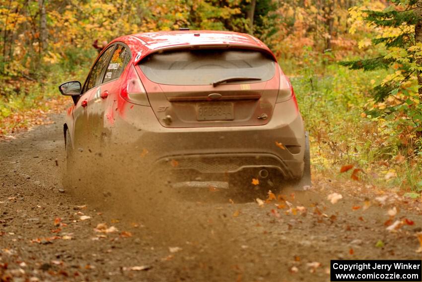 Sean Donnelly / Zach Pfeil Ford Fiesta ST on SS13, Trouble.