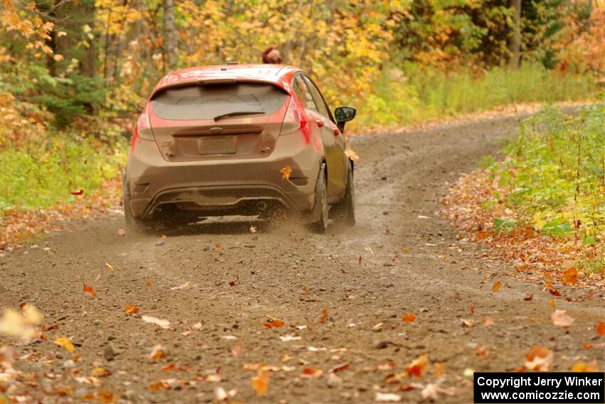 Sean Donnelly / Zach Pfeil Ford Fiesta ST on SS13, Trouble.