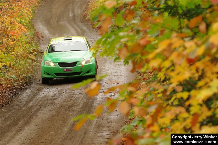 Brian Katz / Matt Vaught Lexus IS350 on SS13, Trouble.