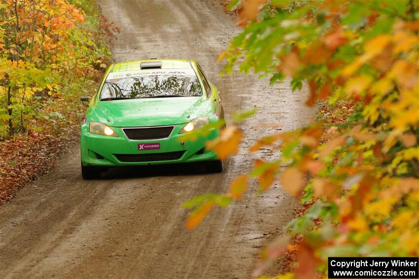 Brian Katz / Matt Vaught Lexus IS350 on SS13, Trouble.