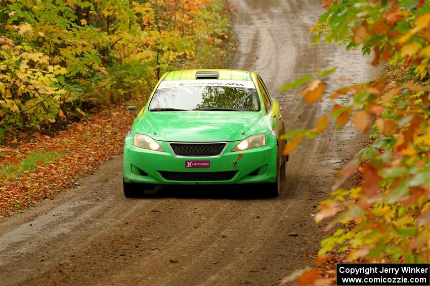 Brian Katz / Matt Vaught Lexus IS350 on SS13, Trouble.