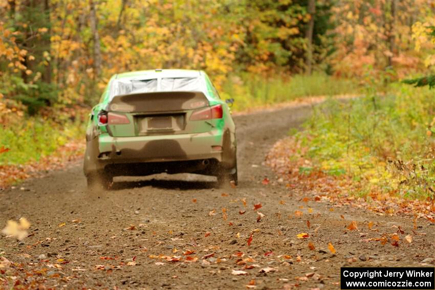 Brian Katz / Matt Vaught Lexus IS350 on SS13, Trouble.