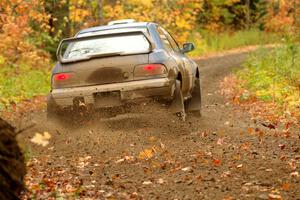 Corey Morris / Josh Nykanen Subaru Impreza on SS13, Trouble.