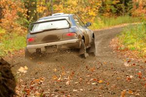 Corey Morris / Josh Nykanen Subaru Impreza on SS13, Trouble.