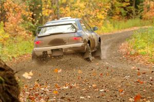 Corey Morris / Josh Nykanen Subaru Impreza on SS13, Trouble.