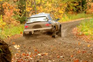 Corey Morris / Josh Nykanen Subaru Impreza on SS13, Trouble.