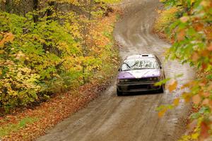 Michael Miller / Angelica Miller Mitsubishi Galant VR-4 on SS13, Trouble.