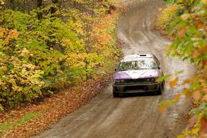 Michael Miller / Angelica Miller Mitsubishi Galant VR-4 on SS13, Trouble.