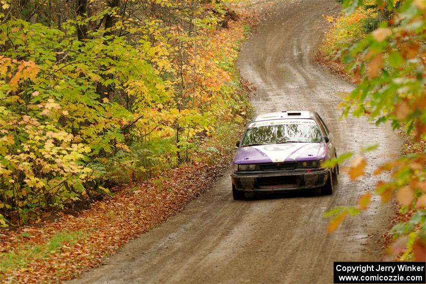 Michael Miller / Angelica Miller Mitsubishi Galant VR-4 on SS13, Trouble.