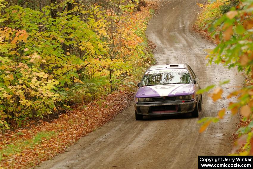 Michael Miller / Angelica Miller Mitsubishi Galant VR-4 on SS13, Trouble.