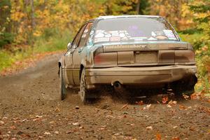 Michael Miller / Angelica Miller Mitsubishi Galant VR-4 on SS13, Trouble.