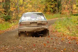 Michael Miller / Angelica Miller Mitsubishi Galant VR-4 on SS13, Trouble.