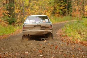 Michael Miller / Angelica Miller Mitsubishi Galant VR-4 on SS13, Trouble.