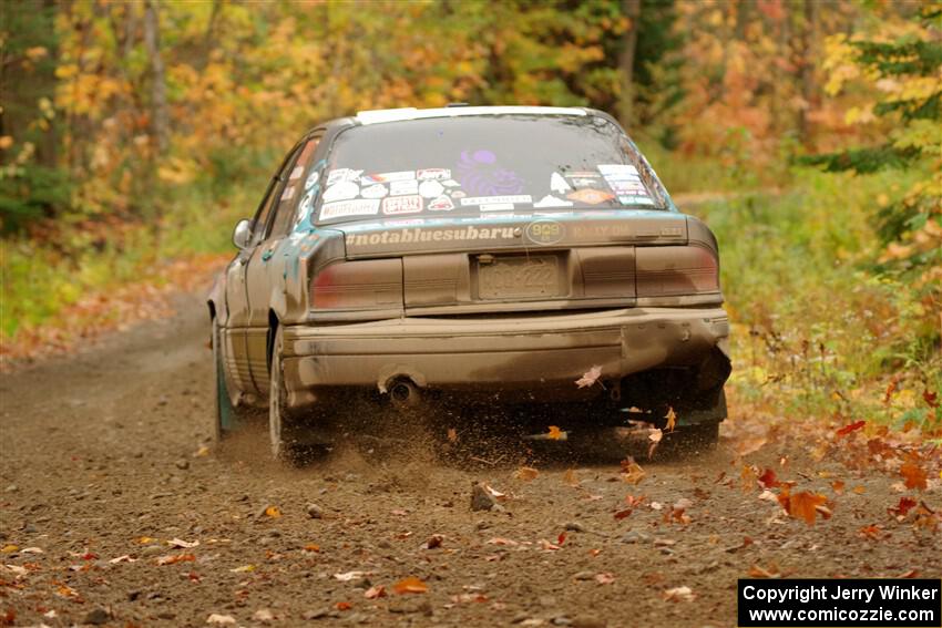 Michael Miller / Angelica Miller Mitsubishi Galant VR-4 on SS13, Trouble.