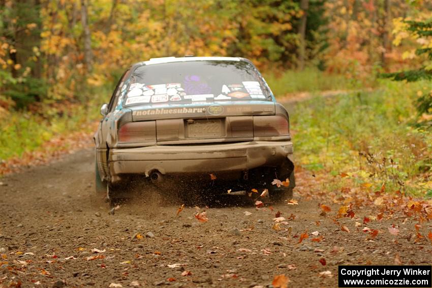 Michael Miller / Angelica Miller Mitsubishi Galant VR-4 on SS13, Trouble.