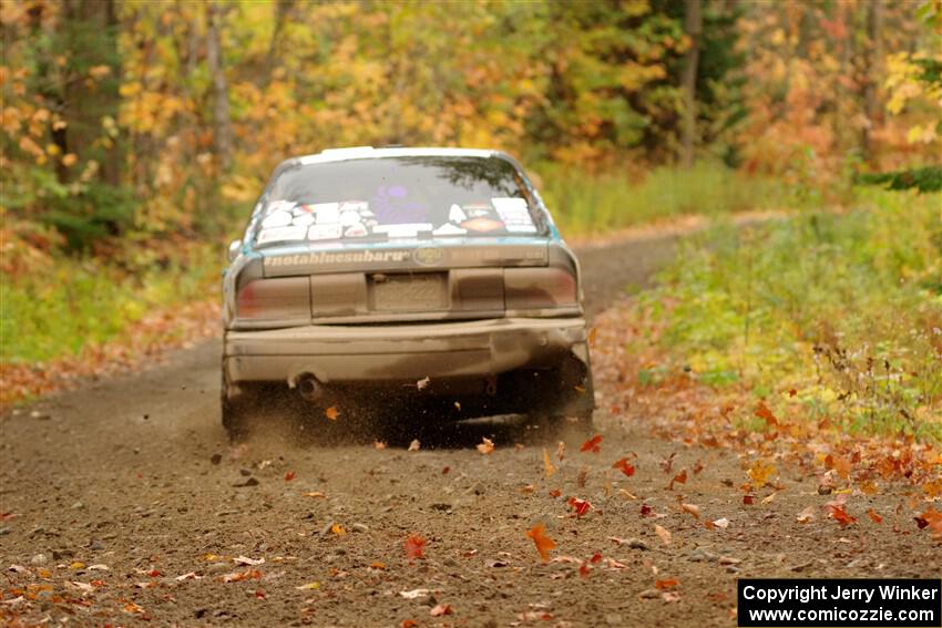 Michael Miller / Angelica Miller Mitsubishi Galant VR-4 on SS13, Trouble.