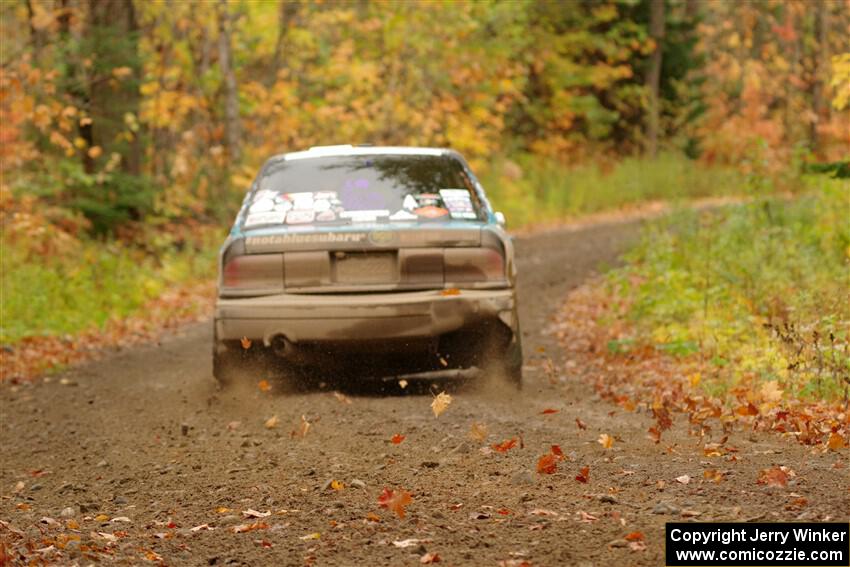 Michael Miller / Angelica Miller Mitsubishi Galant VR-4 on SS13, Trouble.