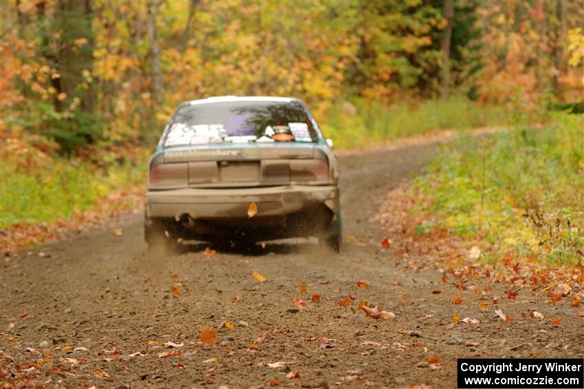 Michael Miller / Angelica Miller Mitsubishi Galant VR-4 on SS13, Trouble.