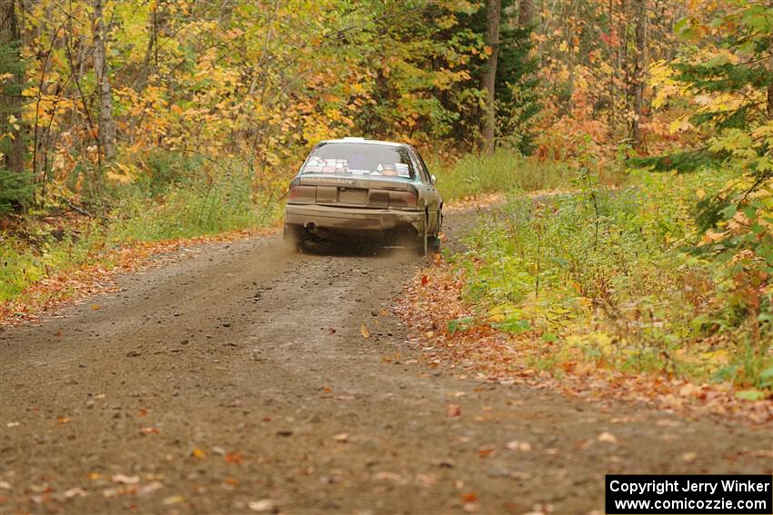 Michael Miller / Angelica Miller Mitsubishi Galant VR-4 on SS13, Trouble.