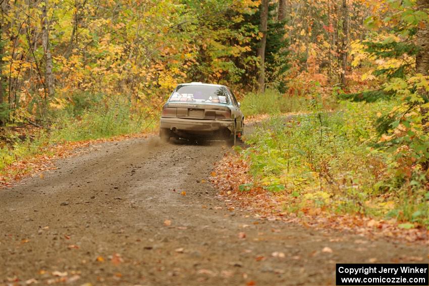 Michael Miller / Angelica Miller Mitsubishi Galant VR-4 on SS13, Trouble.