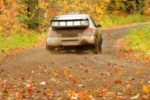 Matt James / Jackie James Subaru Impreza on SS13, Trouble.