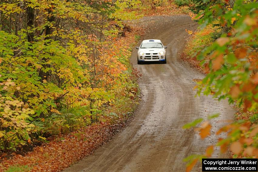 Doug B. Shepherd / Chris LaBaere Dodge SRT-4 on SS13, Trouble.