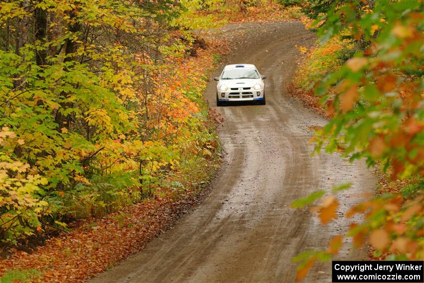 Doug B. Shepherd / Chris LaBaere Dodge SRT-4 on SS13, Trouble.