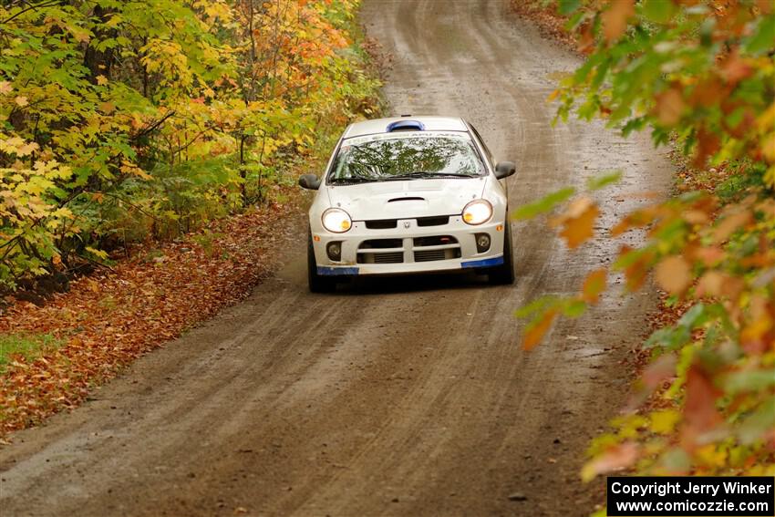 Doug B. Shepherd / Chris LaBaere Dodge SRT-4 on SS13, Trouble.