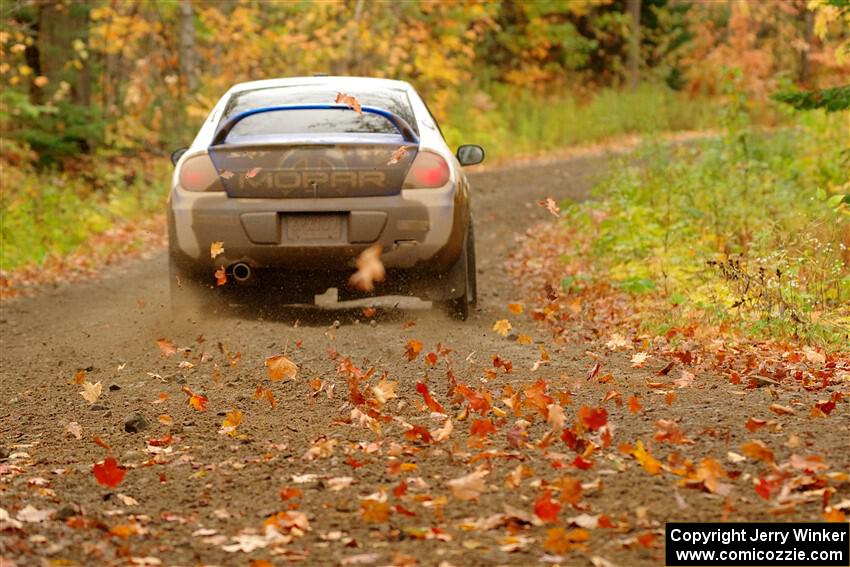 Doug B. Shepherd / Chris LaBaere Dodge SRT-4 on SS13, Trouble.