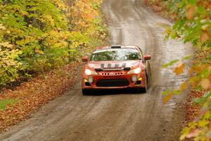 Chris Nonack / Sara Nonack Subaru BRZ on SS13, Trouble.