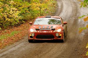 Chris Nonack / Sara Nonack Subaru BRZ on SS13, Trouble.