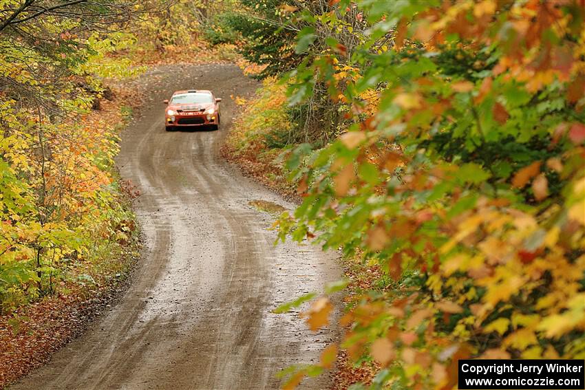 Chris Nonack / Sara Nonack Subaru BRZ on SS13, Trouble.