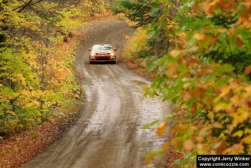 Chris Nonack / Sara Nonack Subaru BRZ on SS13, Trouble.