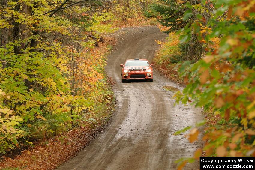 Chris Nonack / Sara Nonack Subaru BRZ on SS13, Trouble.