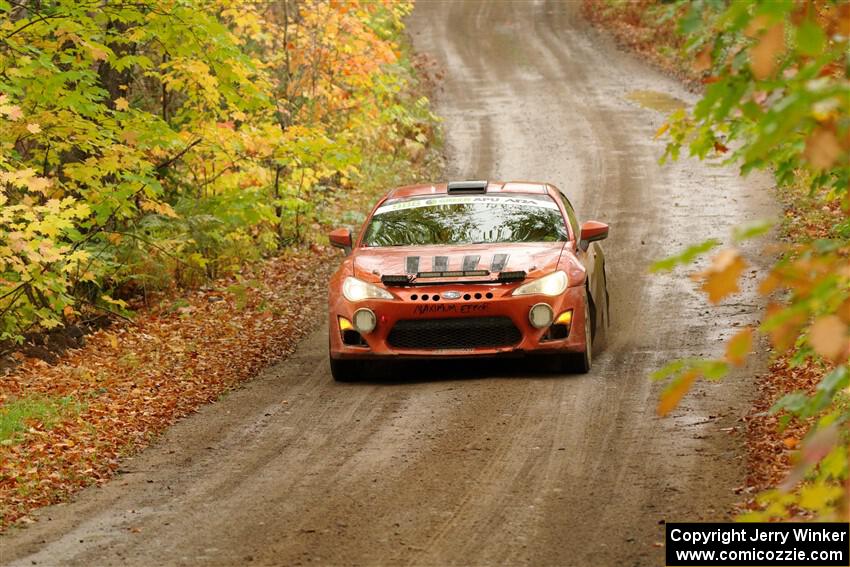 Chris Nonack / Sara Nonack Subaru BRZ on SS13, Trouble.