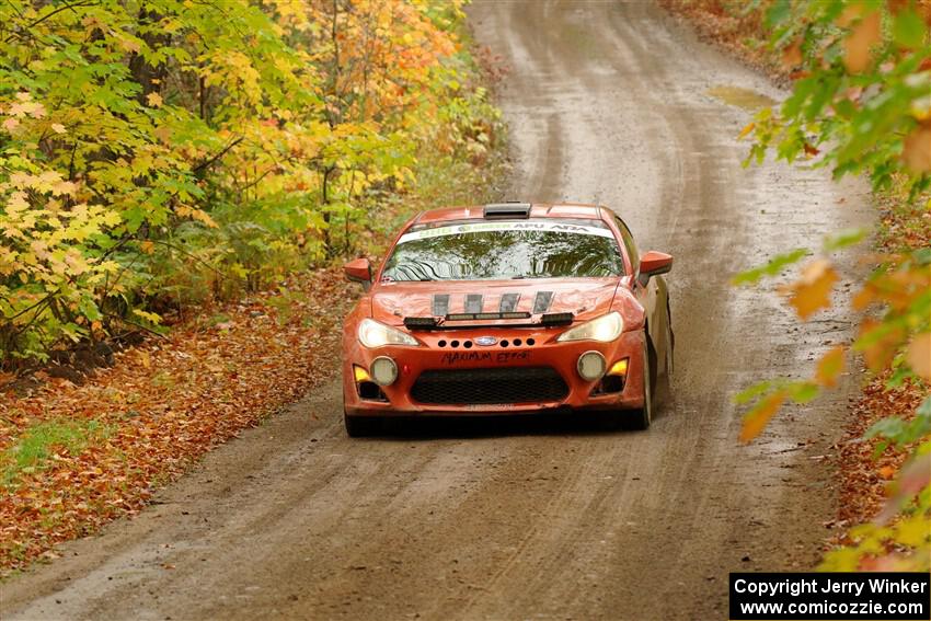 Chris Nonack / Sara Nonack Subaru BRZ on SS13, Trouble.