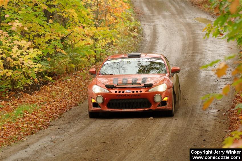 Chris Nonack / Sara Nonack Subaru BRZ on SS13, Trouble.