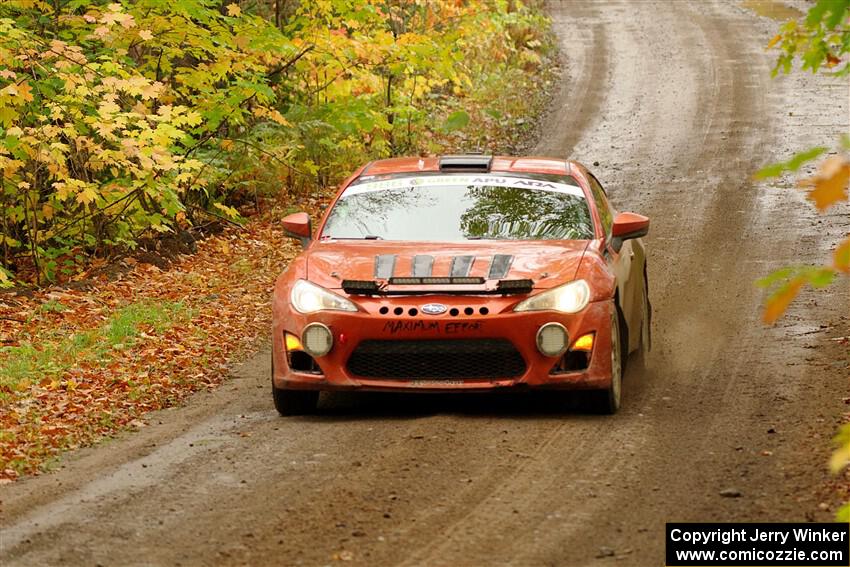 Chris Nonack / Sara Nonack Subaru BRZ on SS13, Trouble.