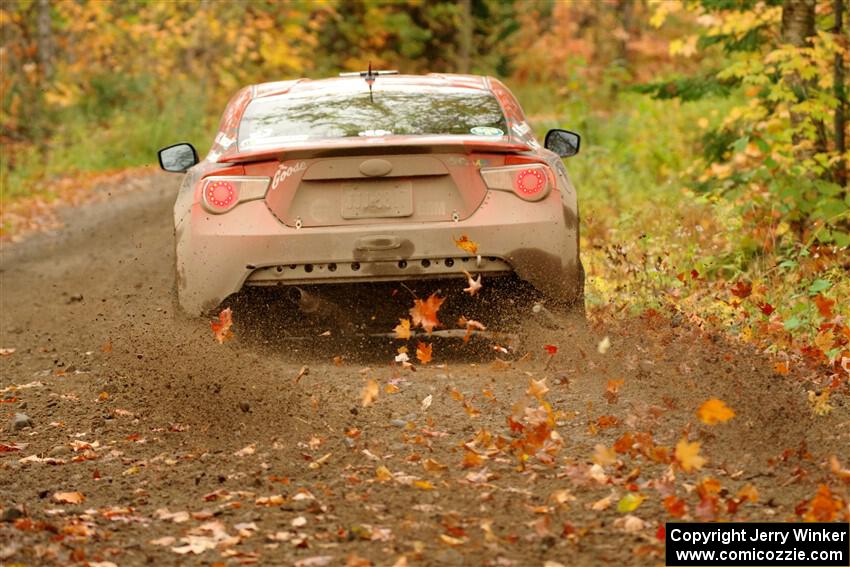 Chris Nonack / Sara Nonack Subaru BRZ on SS13, Trouble.