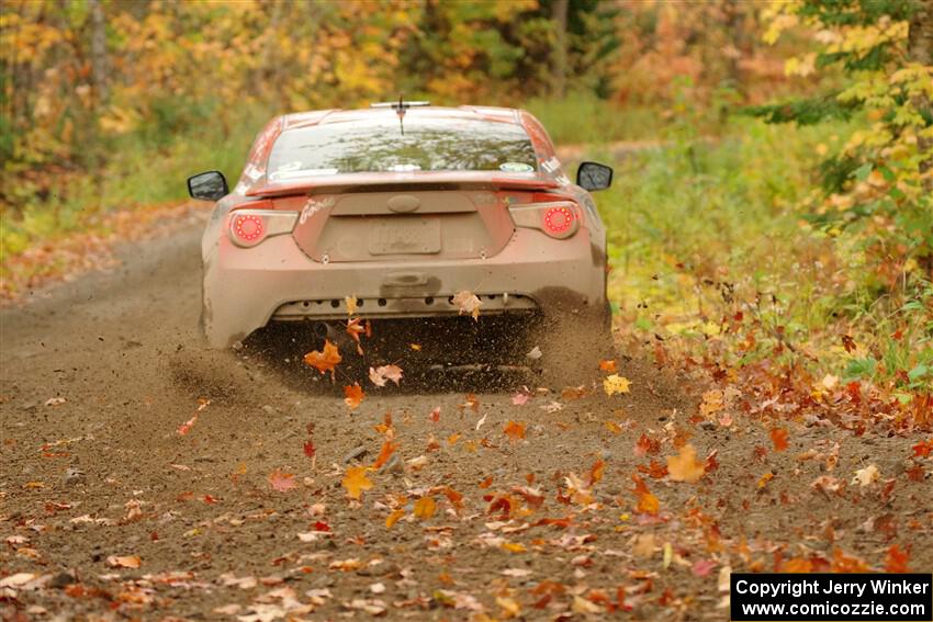 Chris Nonack / Sara Nonack Subaru BRZ on SS13, Trouble.