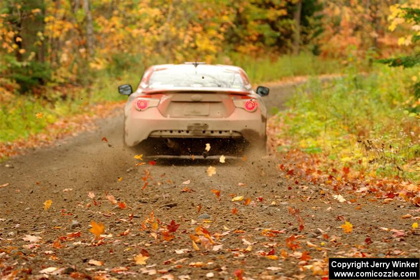 Chris Nonack / Sara Nonack Subaru BRZ on SS13, Trouble.